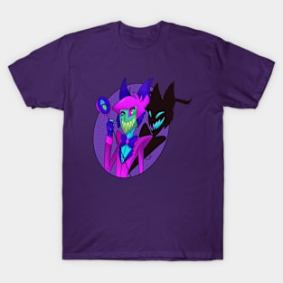 Alastor - Hazbin hotel (Neon) T-Shirt